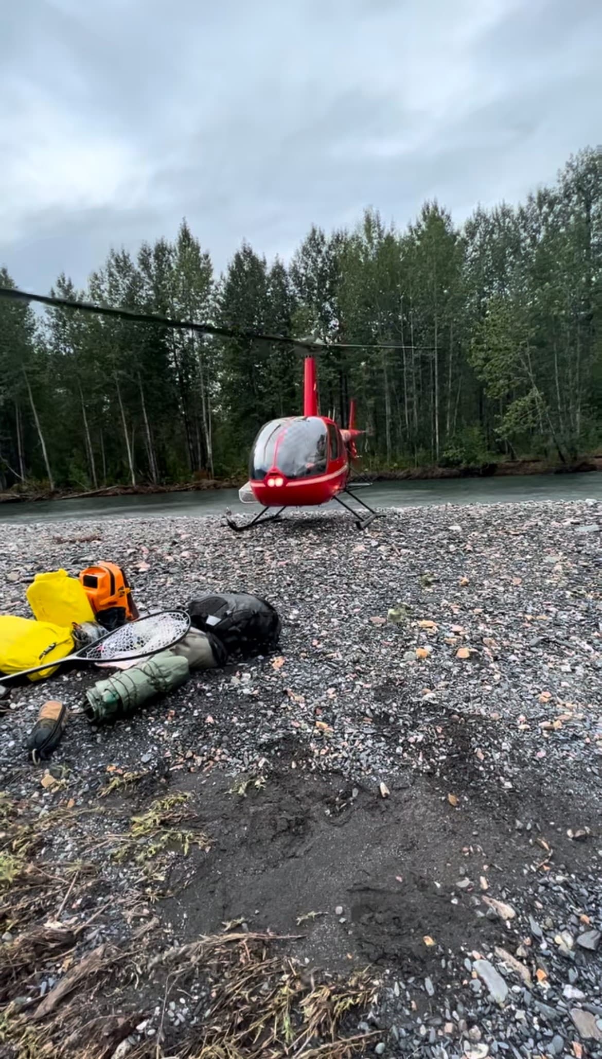 Helicopter Fish & Raft Out Trip