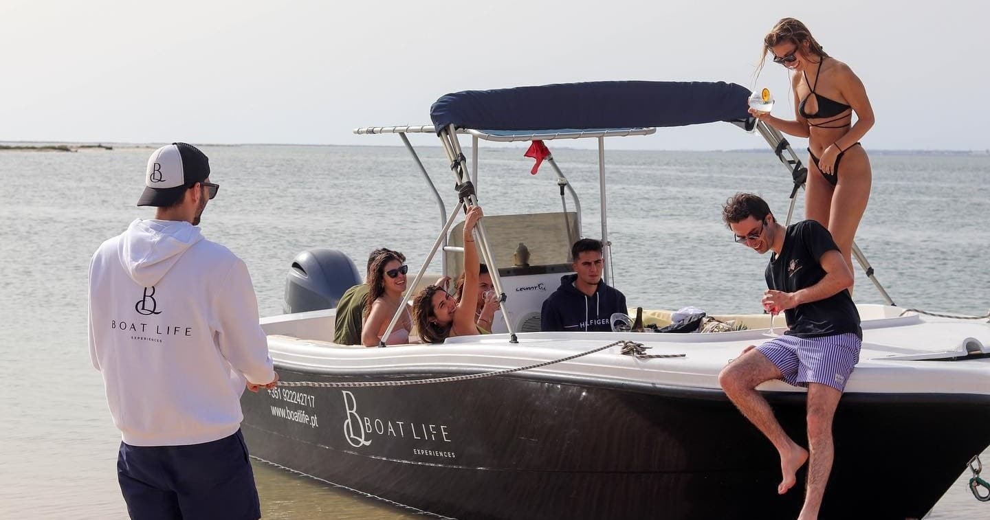 Excursão por 3 ilhas da Ria Formosa