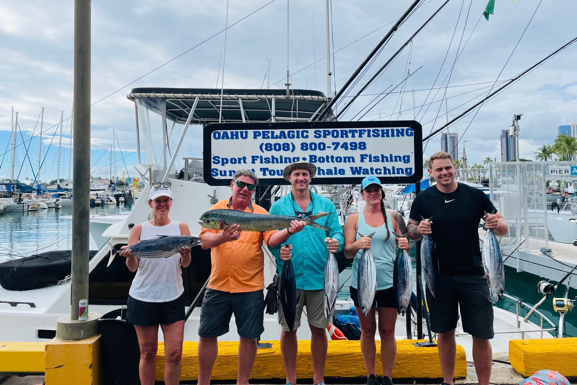 3/4 Day Sportfishing Charter - Private Charter Up To 6 People
