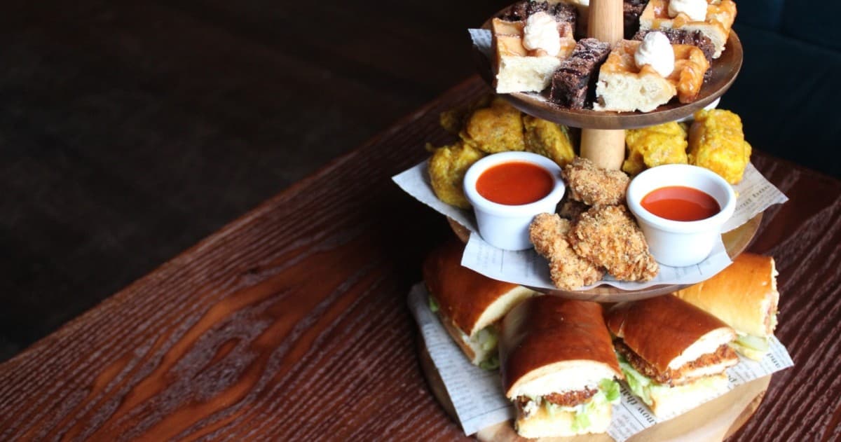Afternoon tea with a twist