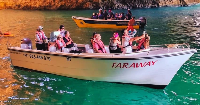 Faraway Benagil Caves Tour