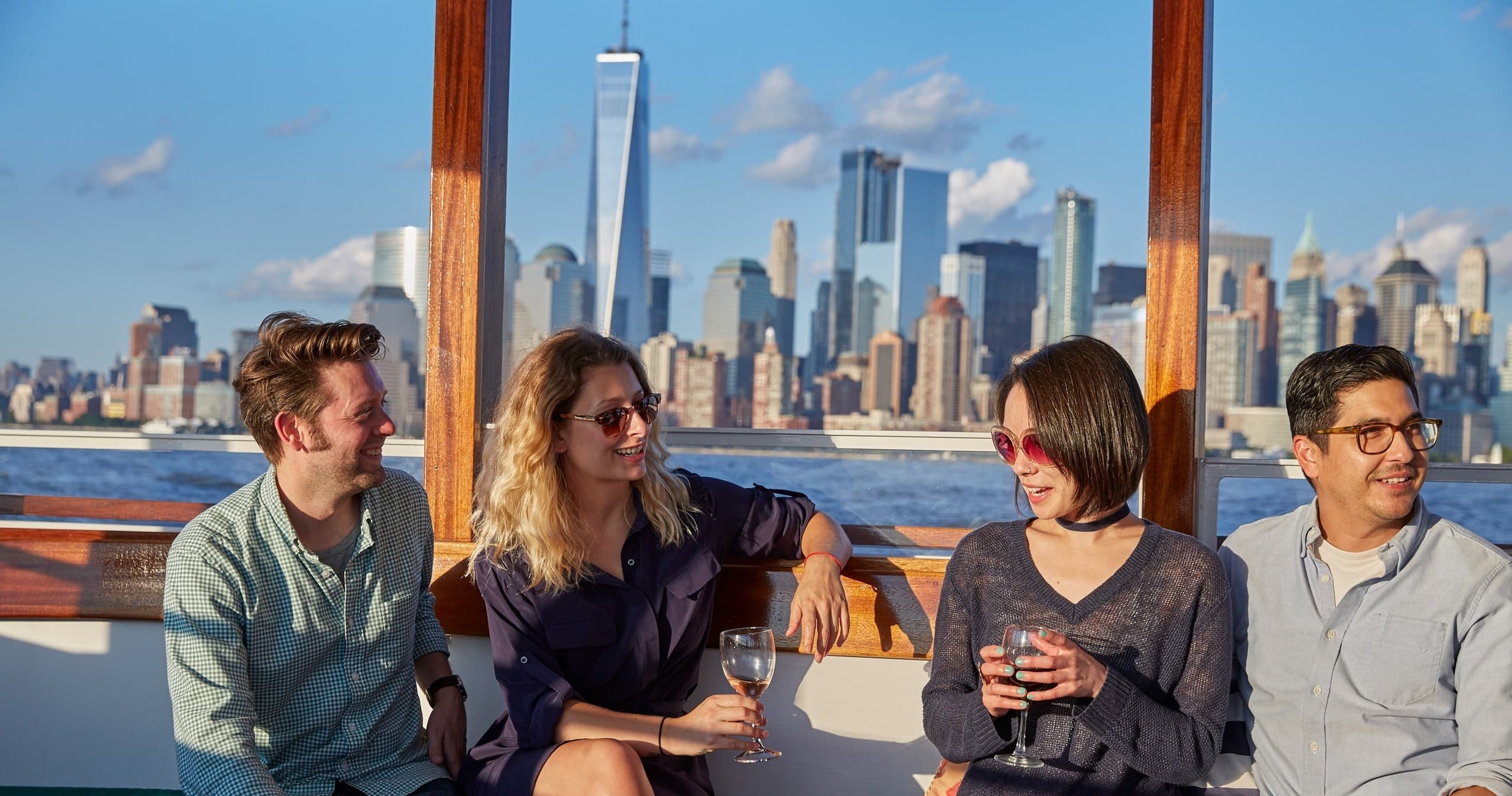 Mimosa, Statue & Skyline Cruise aboard the Yacht Kingston