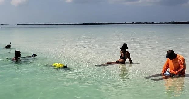 Sandbar Hopping