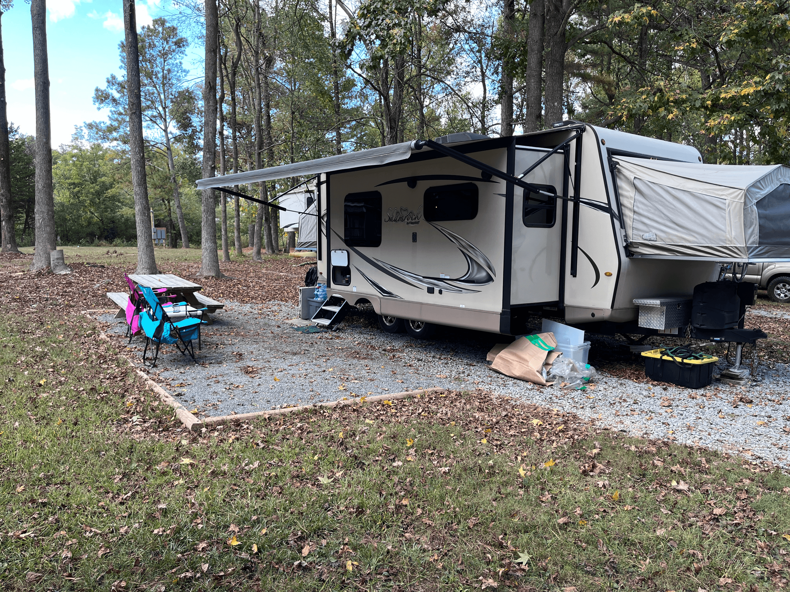 RV Site #13 (30/50 amp site)