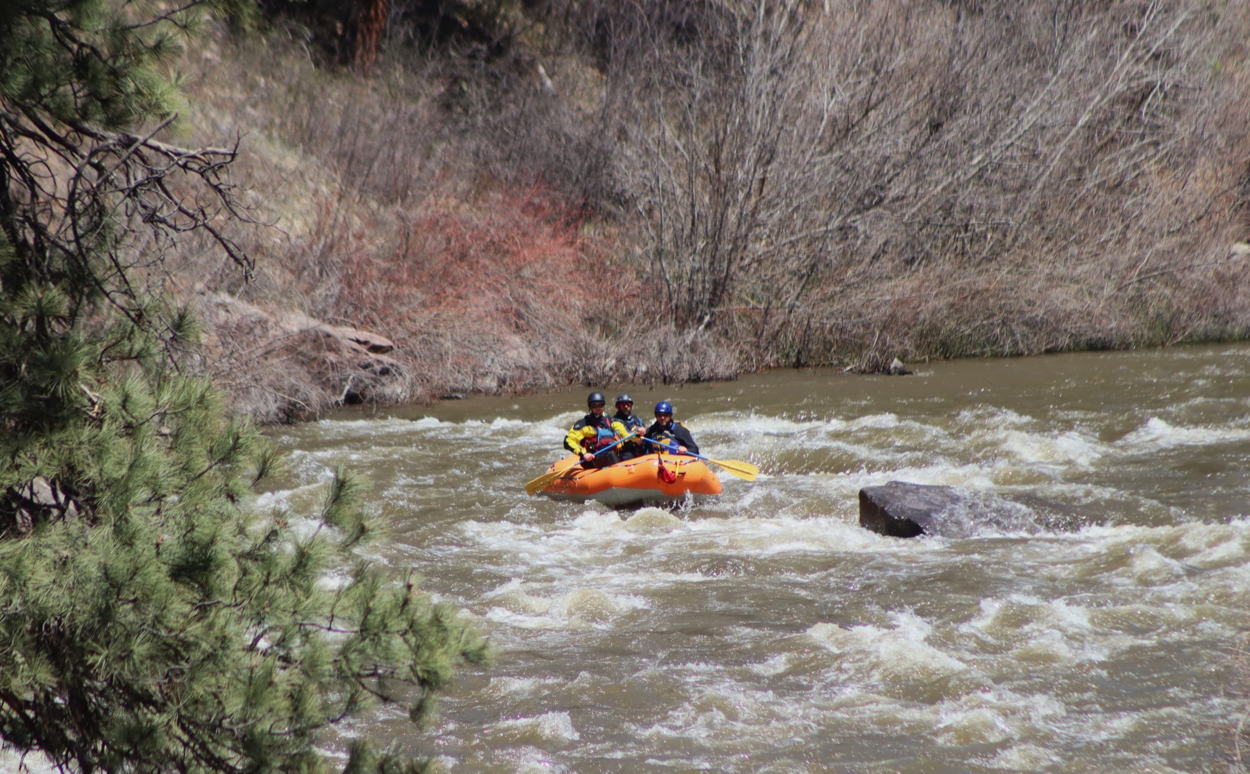 Upper Box Piedra River Rafting