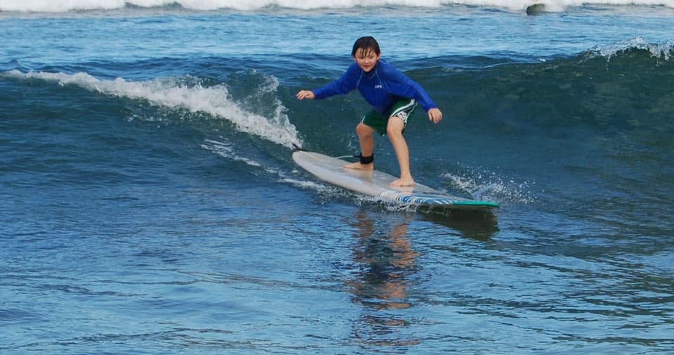 Keiki Private Surf Lesson