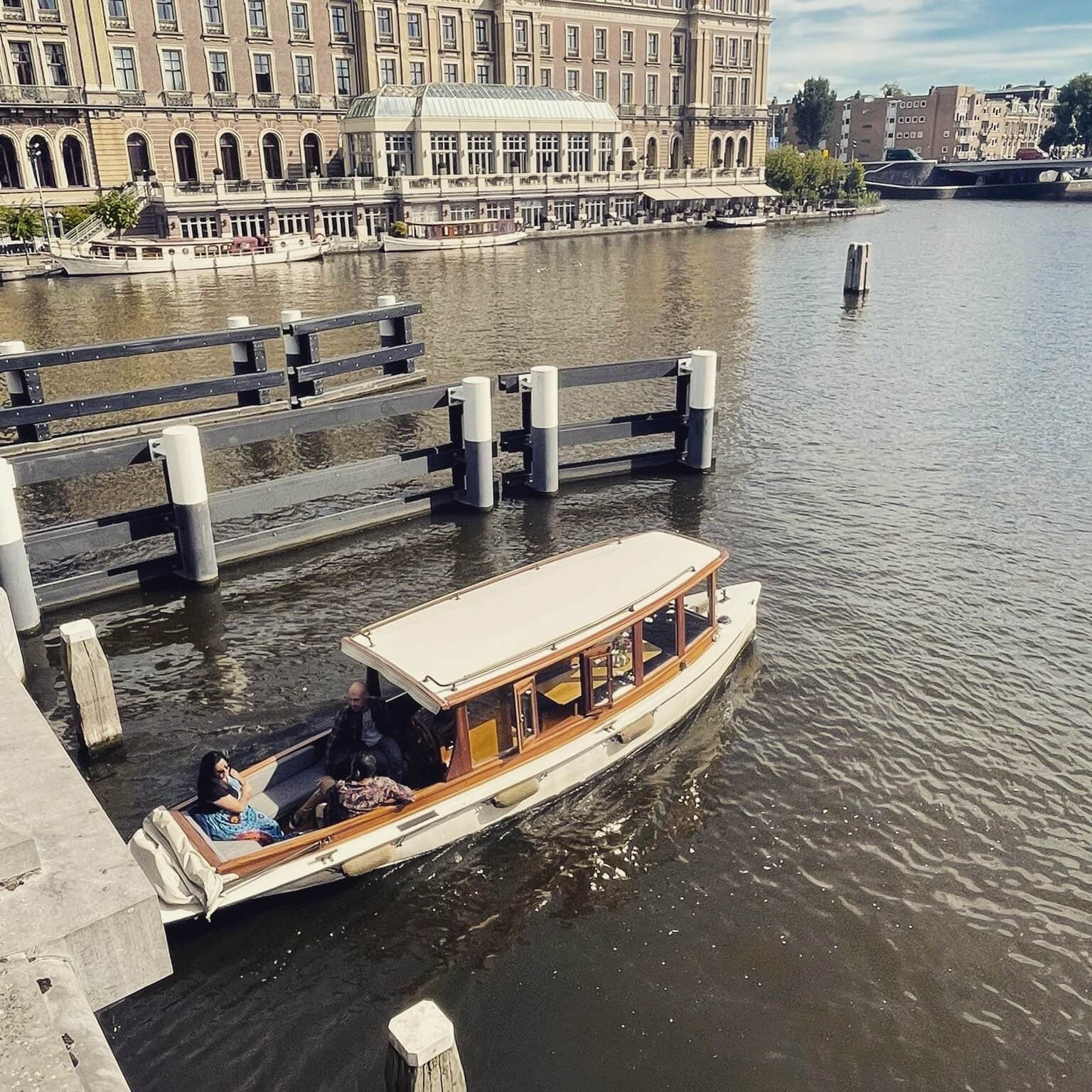 Undine - the luxury saloon boat of Amsterdam