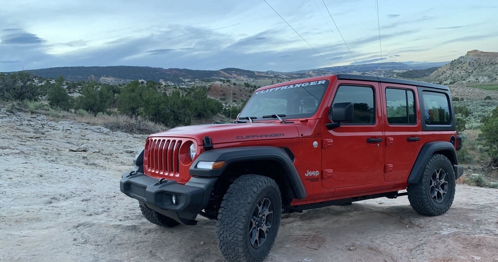 4-Door Cliffhanger Jeep