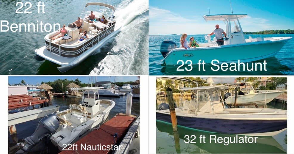 One Month Rental (Pick Your Boat to See a Photo of It!)
