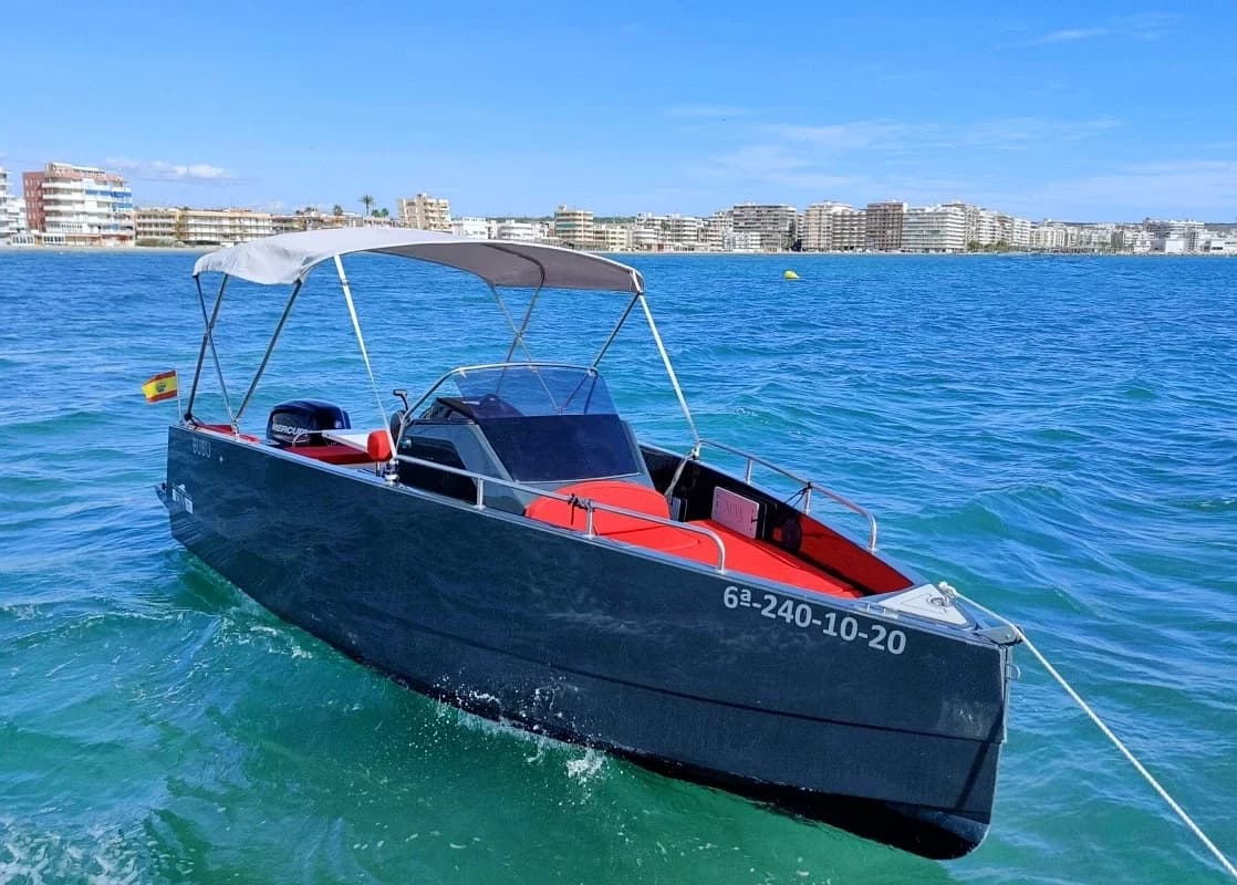 Alquiler barco Santa Pola Nuva Deadpool