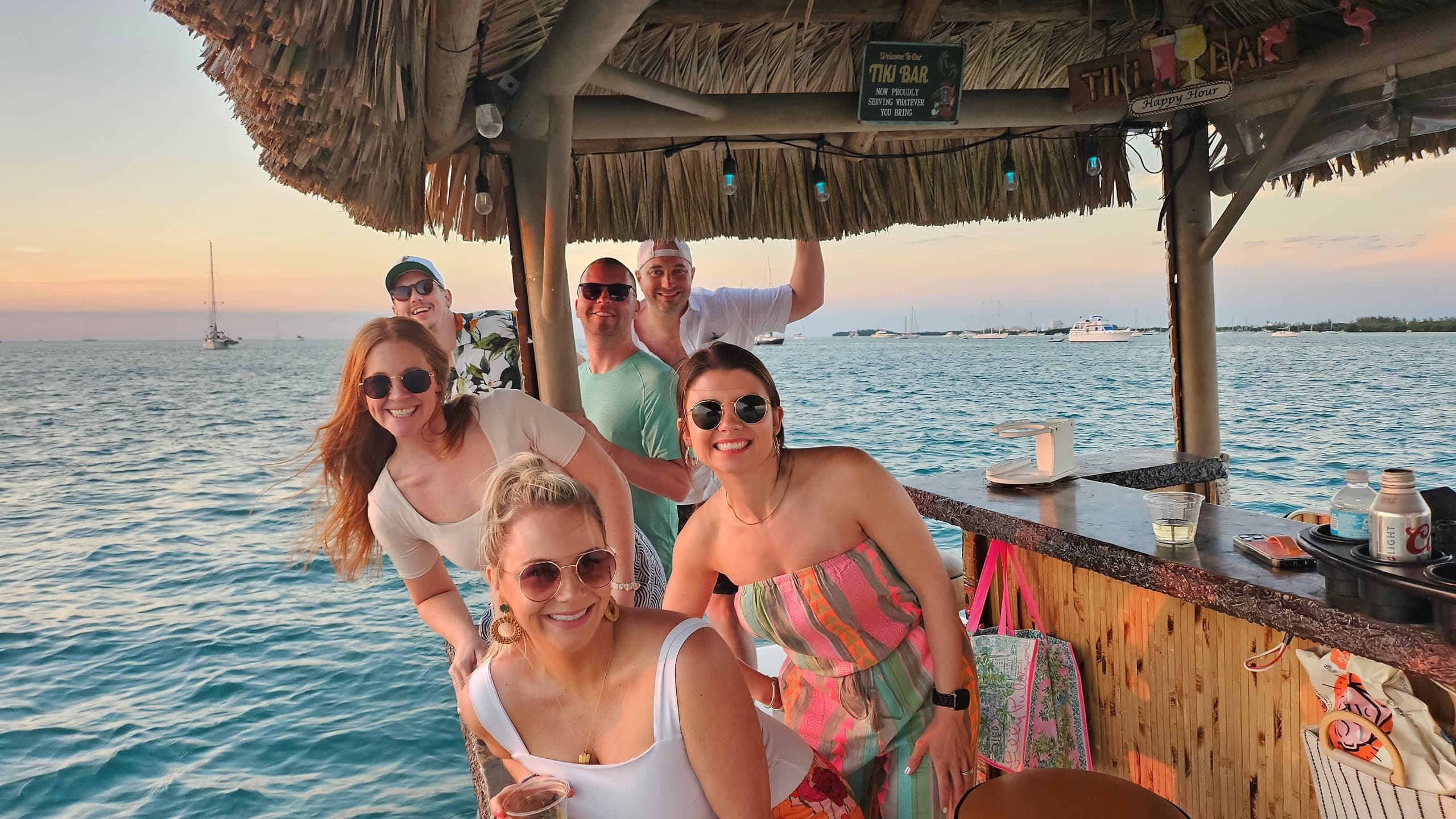 Key West Sunset Tiki Boat Cruise