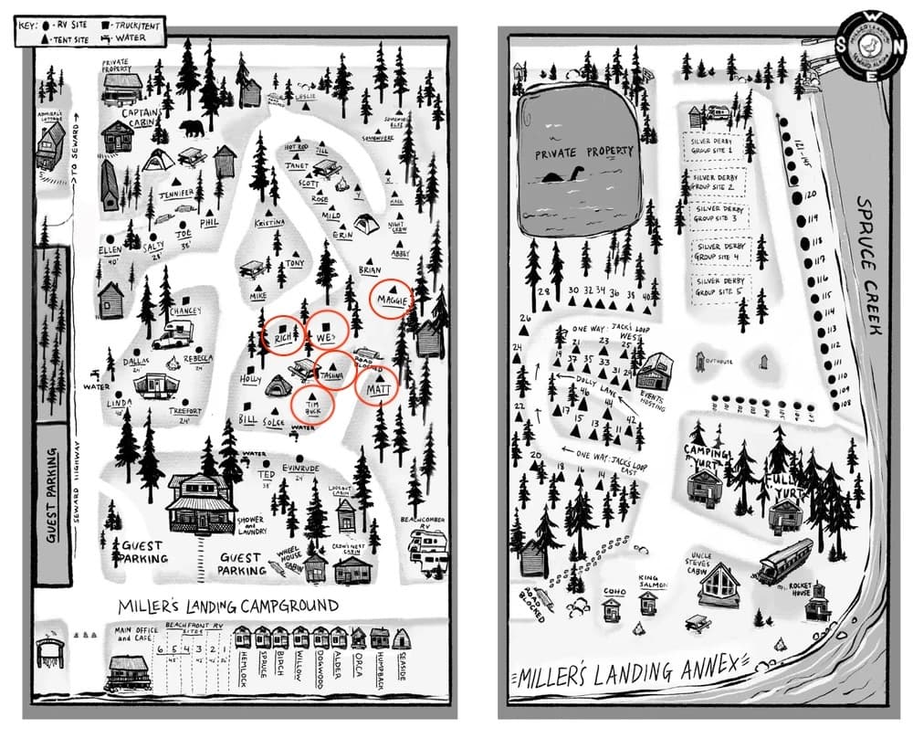 Group Tent Sites B