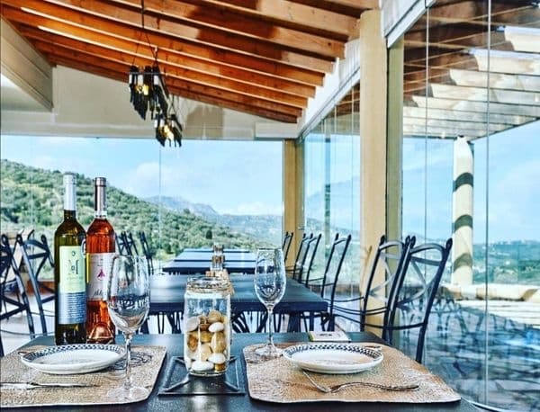 Lunch at Domaine Paterianakis