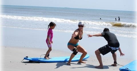 One-Hour Private Surf Lesson