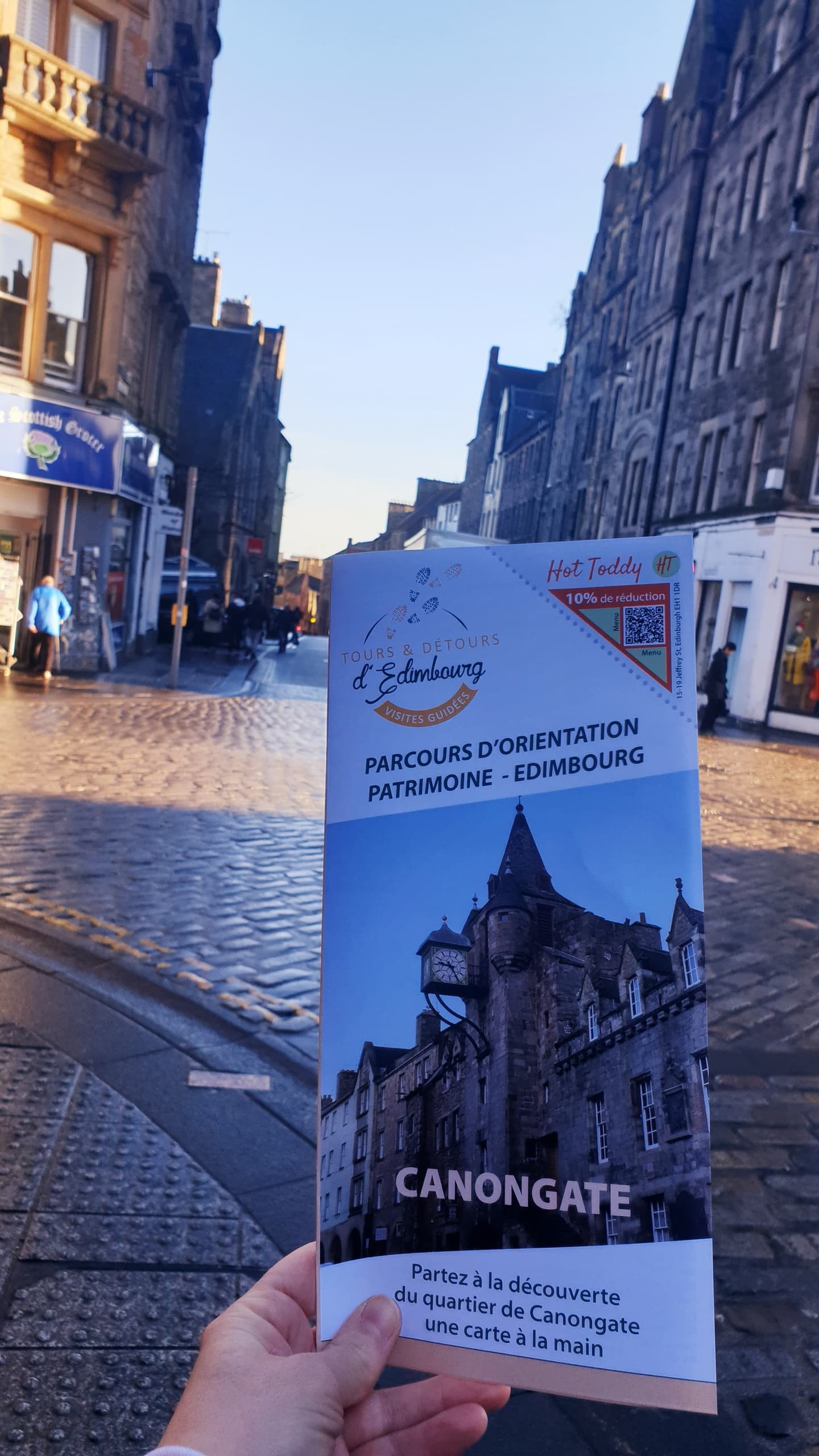 Parcours d’orientation patrimoine Edimbourg