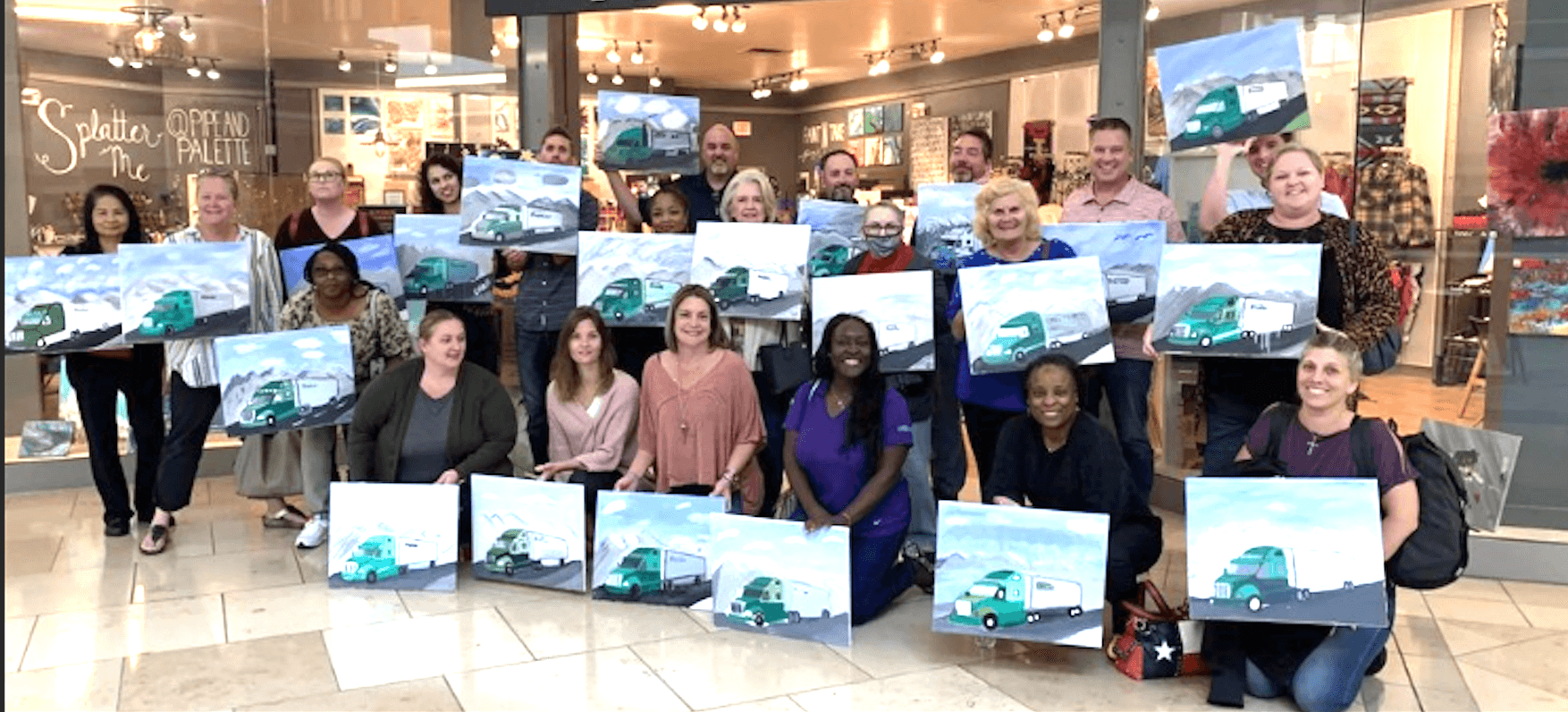 Adult Paint 'N Sip Party