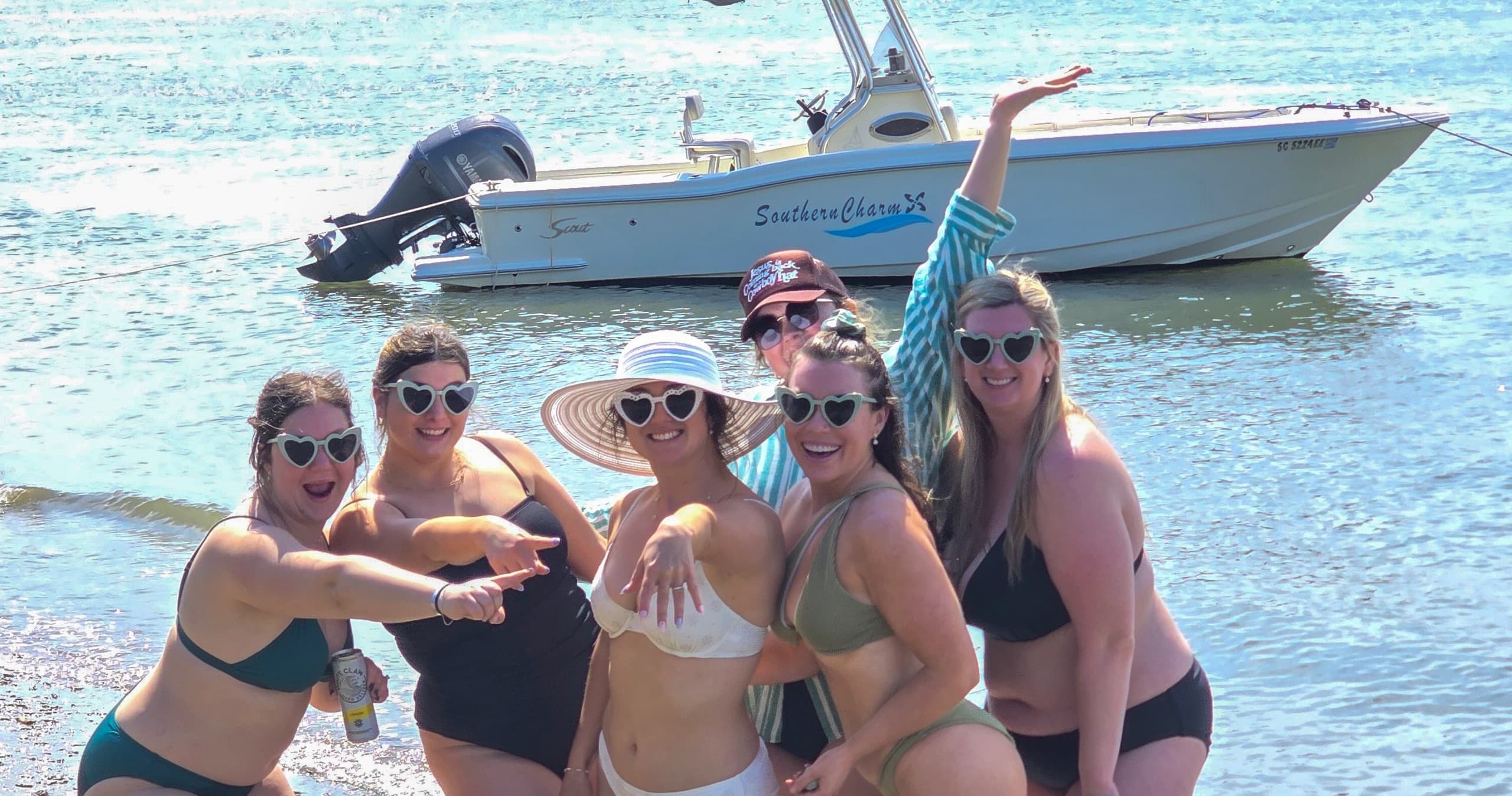 Southern Charm - Private Morning Cruise/Beach Excursion - 6 Passenger Max