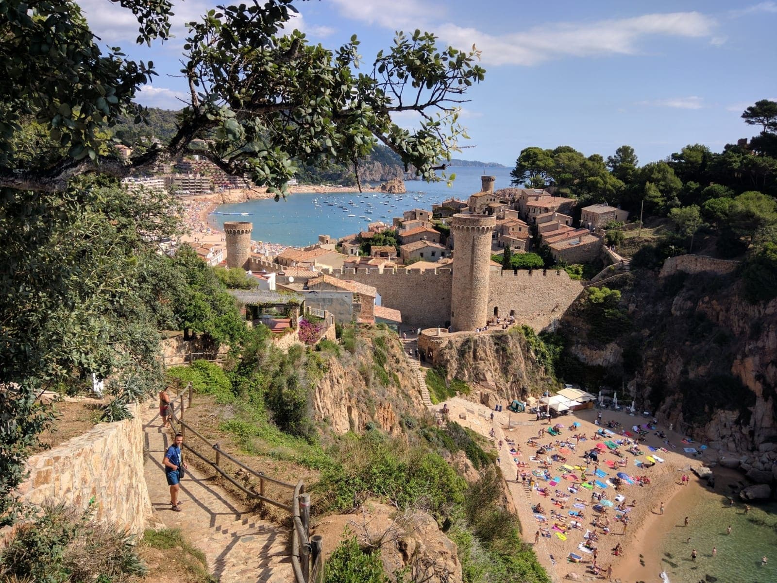 Tossa de Mar desde Girona ciudad