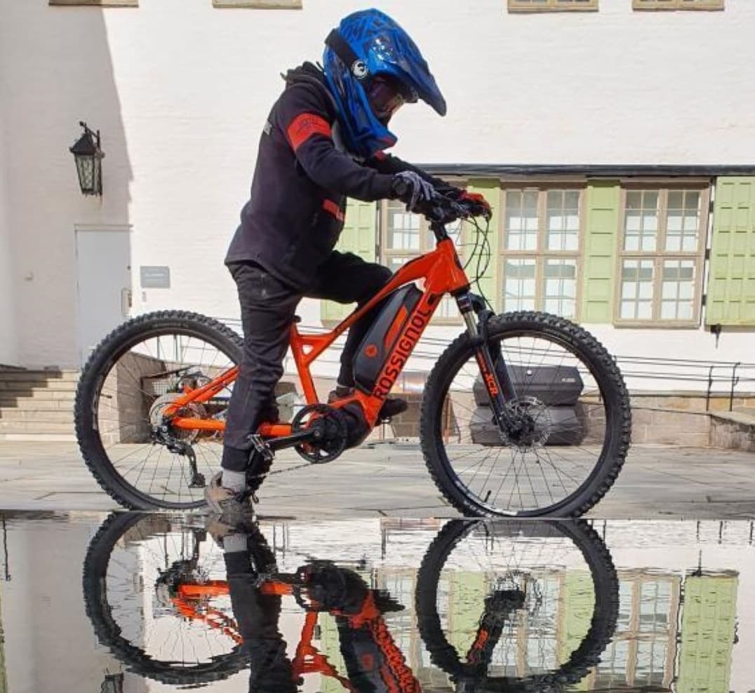 Elektrisk terrengsykkel for barn