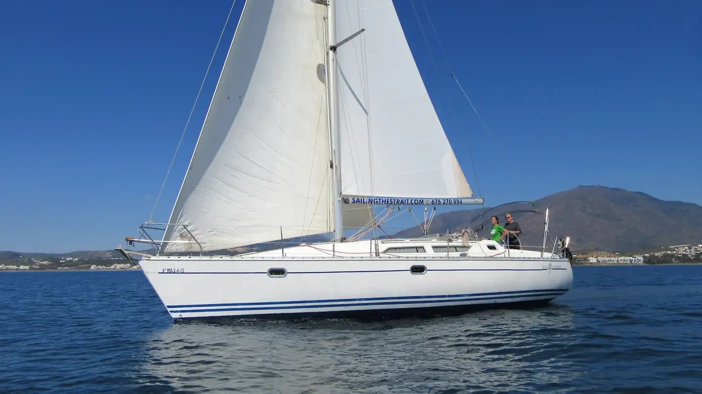 Real sailing in Estepona