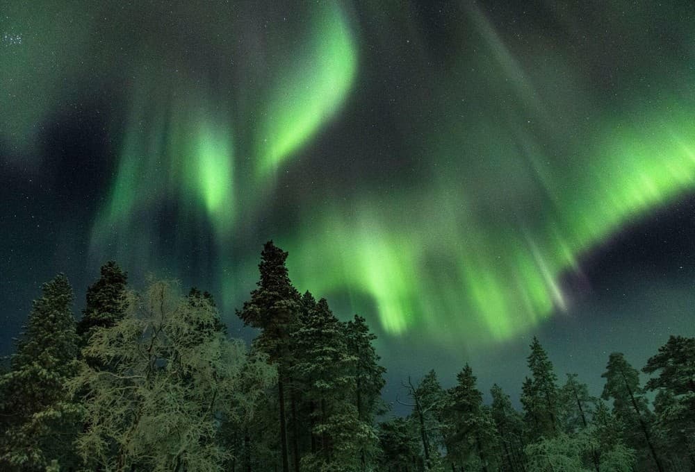 Aurora Snowshoeing