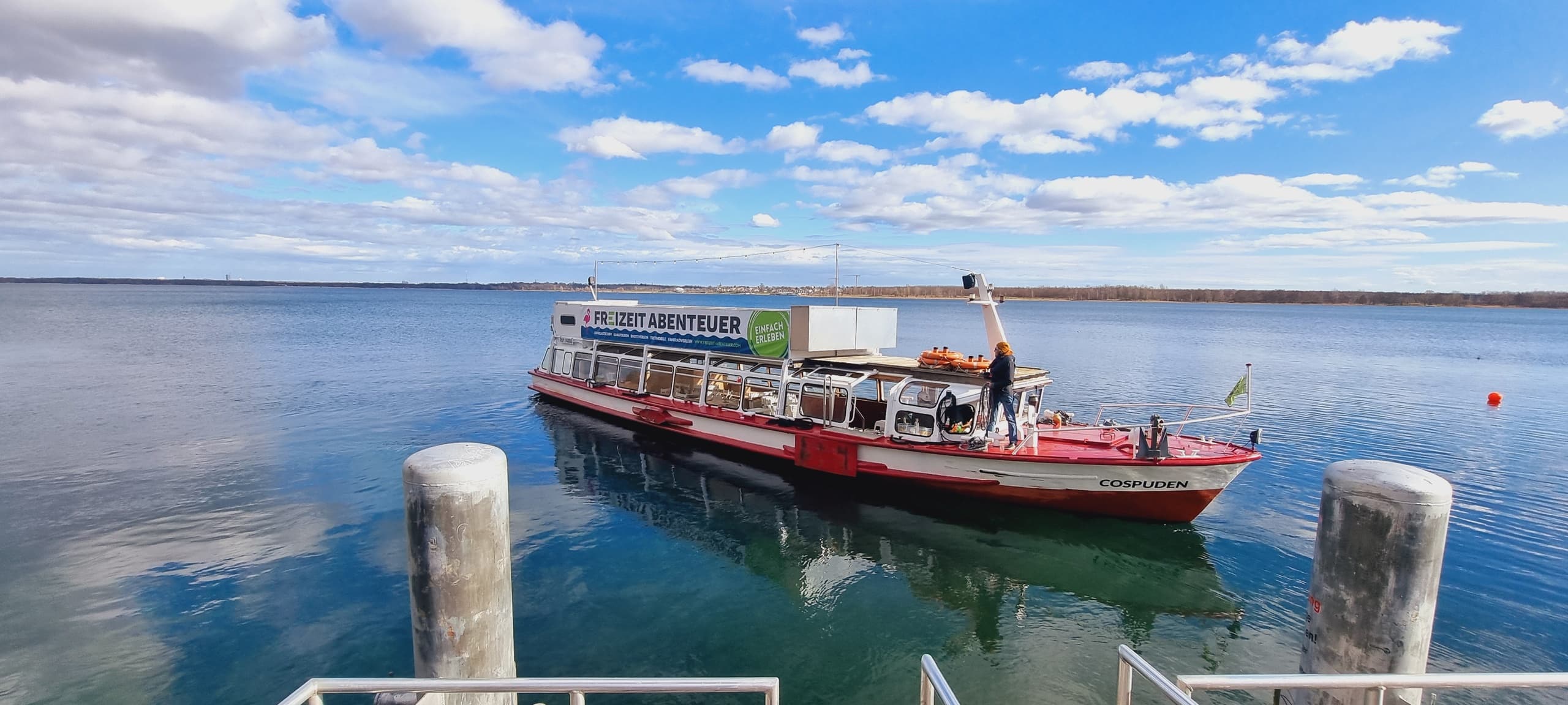 MS Cospuden Linienfahrt