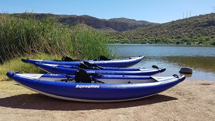 Inflatable One-Person Kayak Rental