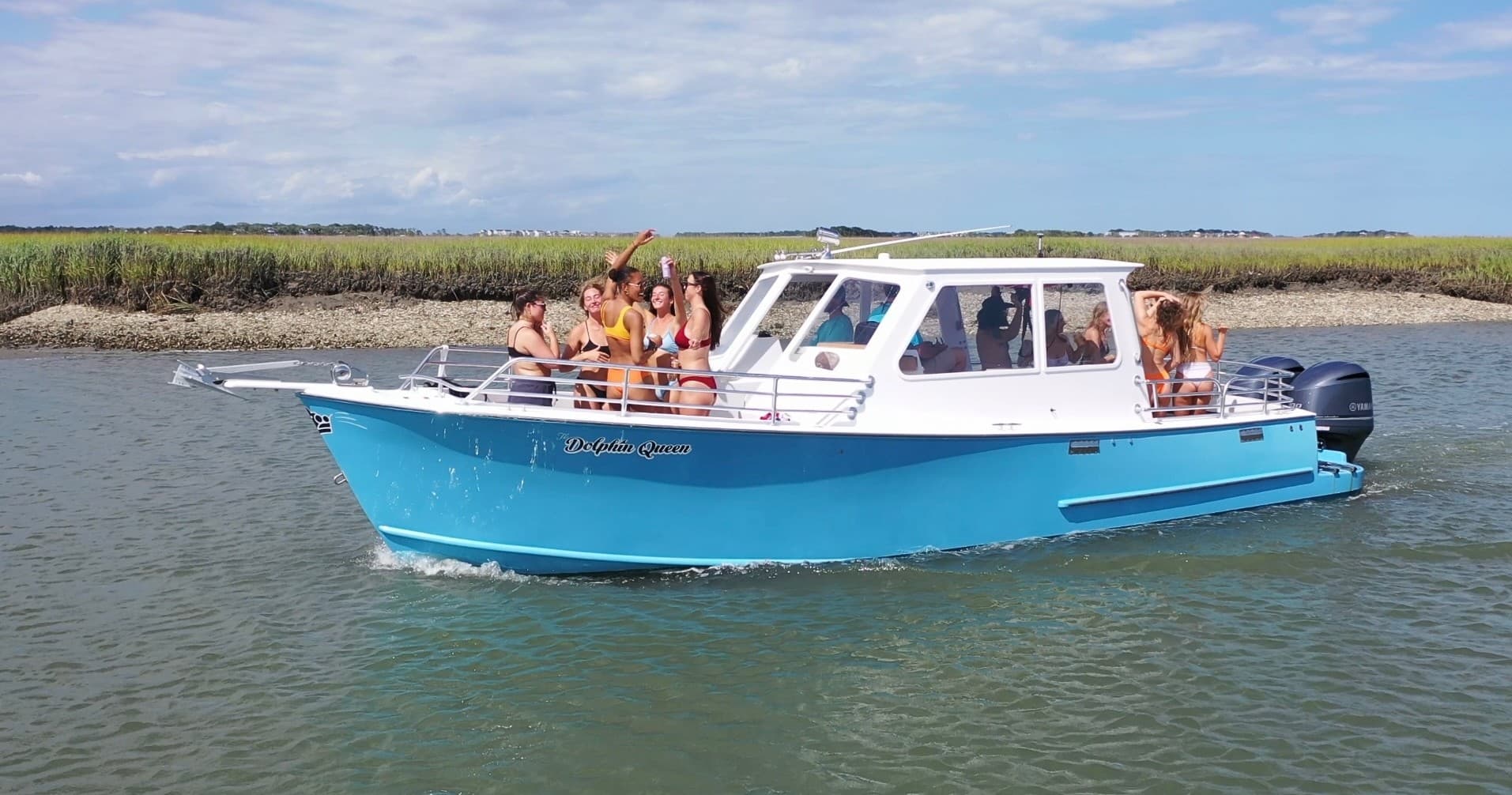 Party Boat/ Booze Cruise on The Dolphin Queen | Charleston Location