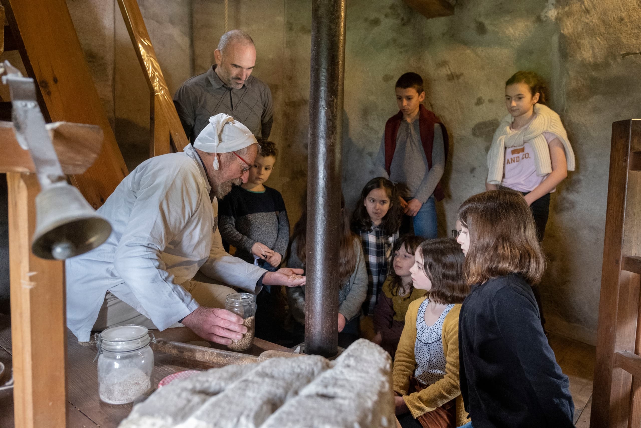 Visite guidée du Moulin