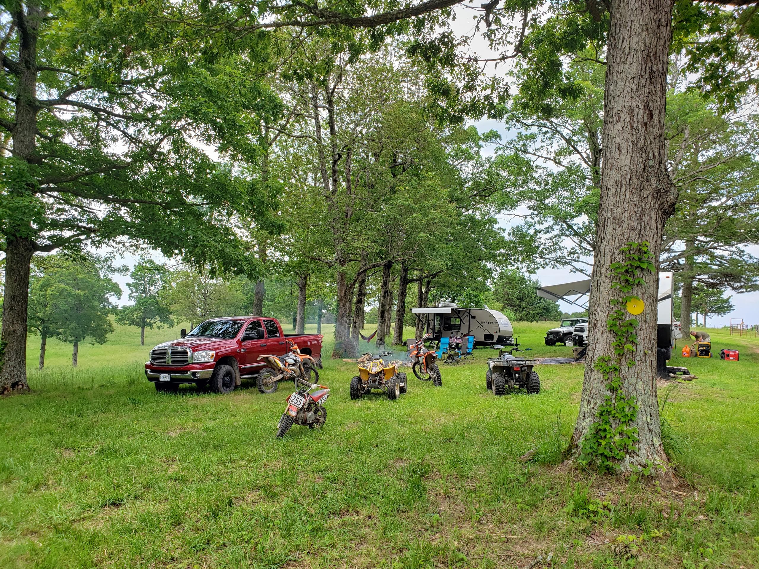 Moonstruck Pond B" - RVs or Tents - Primitive Camping"