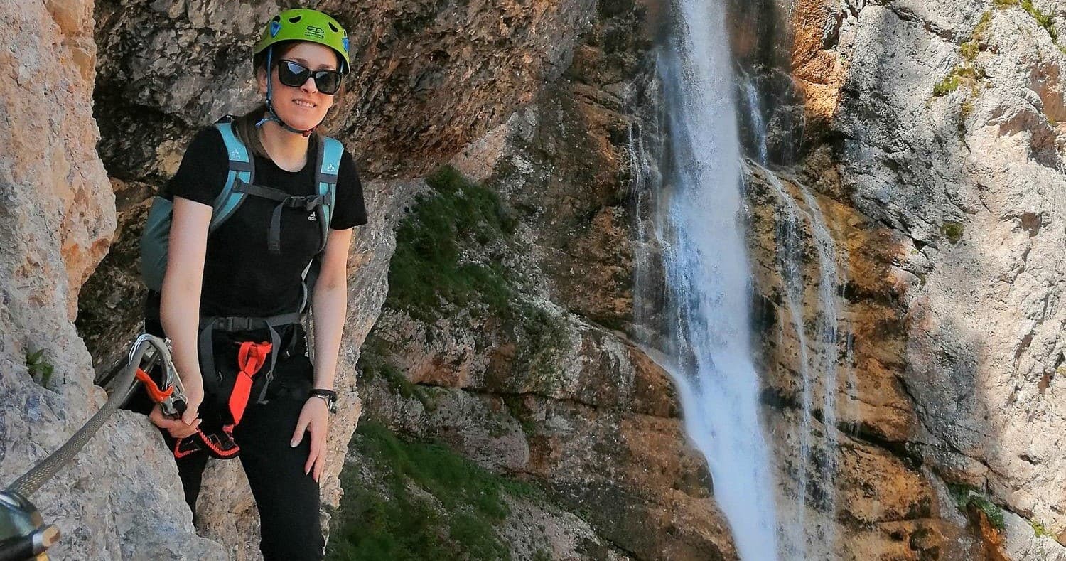 Ferrata delle Cascate di Fanes