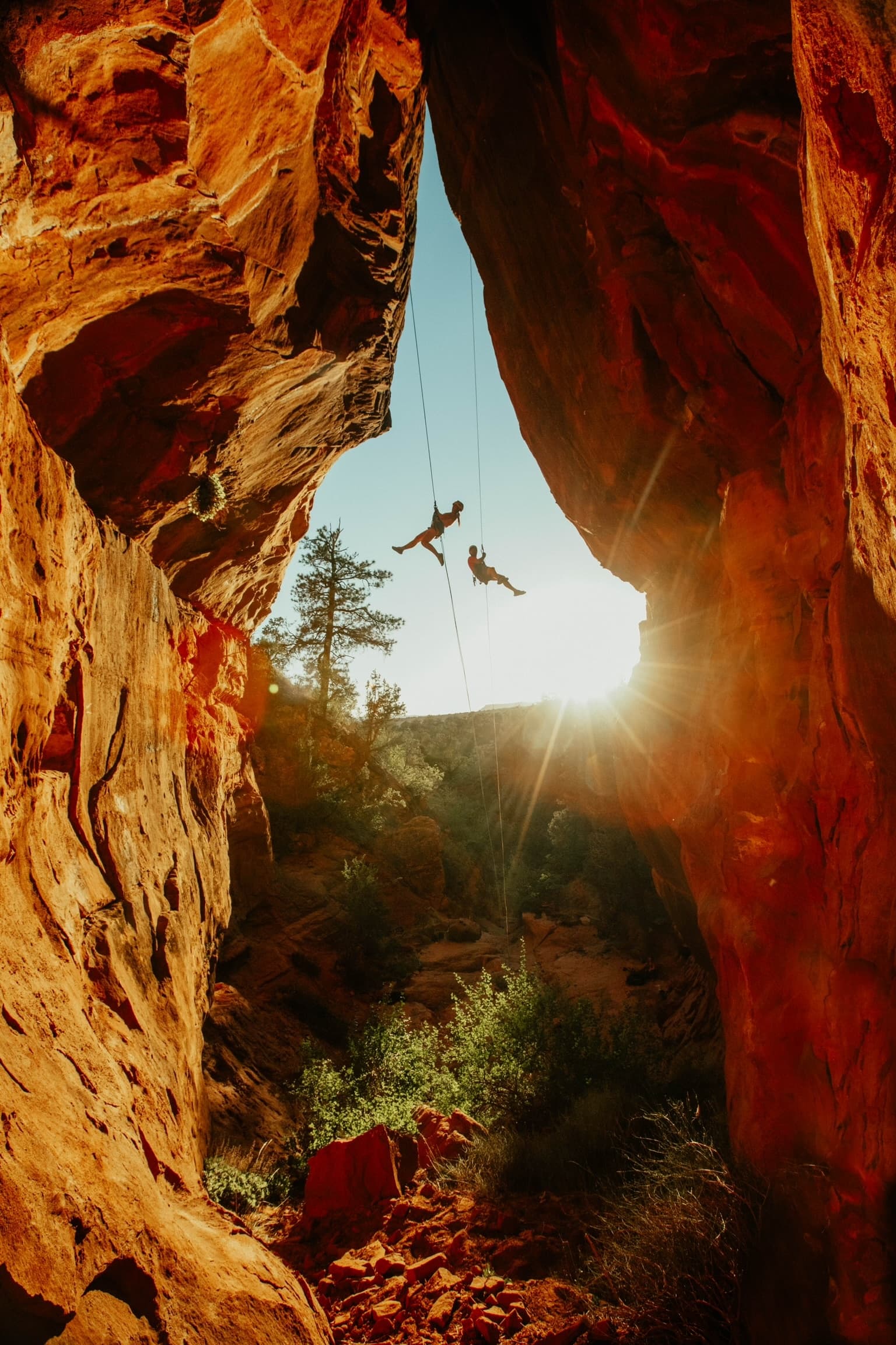 The Window to the Dunes" Ride & Rappel"