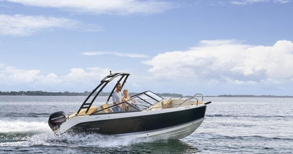 Stundenmiete - Quicksilver Activ 605 Bowrider (nur Werktags möglich)