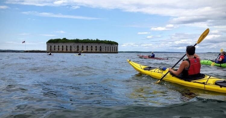 Fort Gorges Sea Kayak Tour