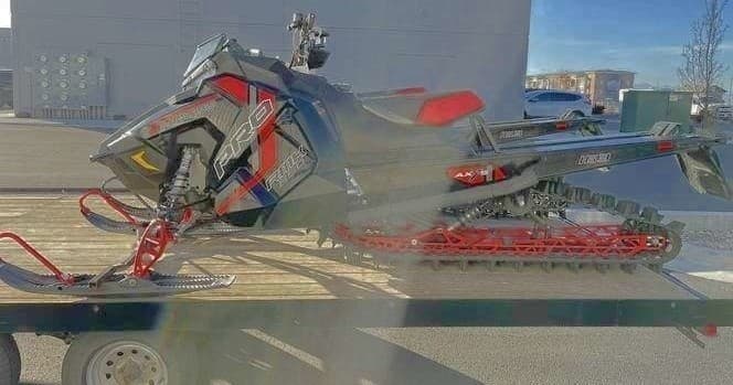 Snowmobile 2 Place Trailer