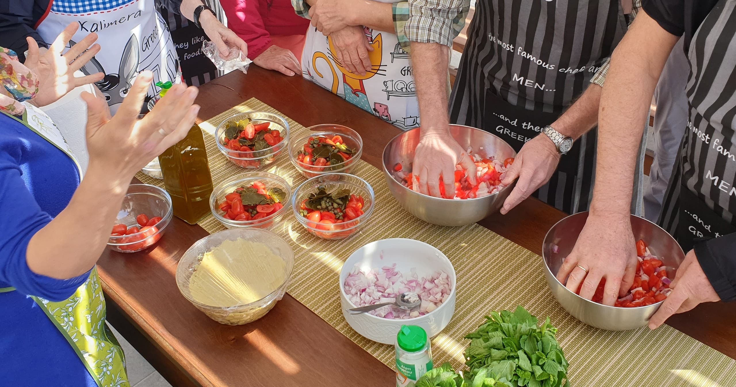Private Cooking Class in Santorini with Local Ingredients