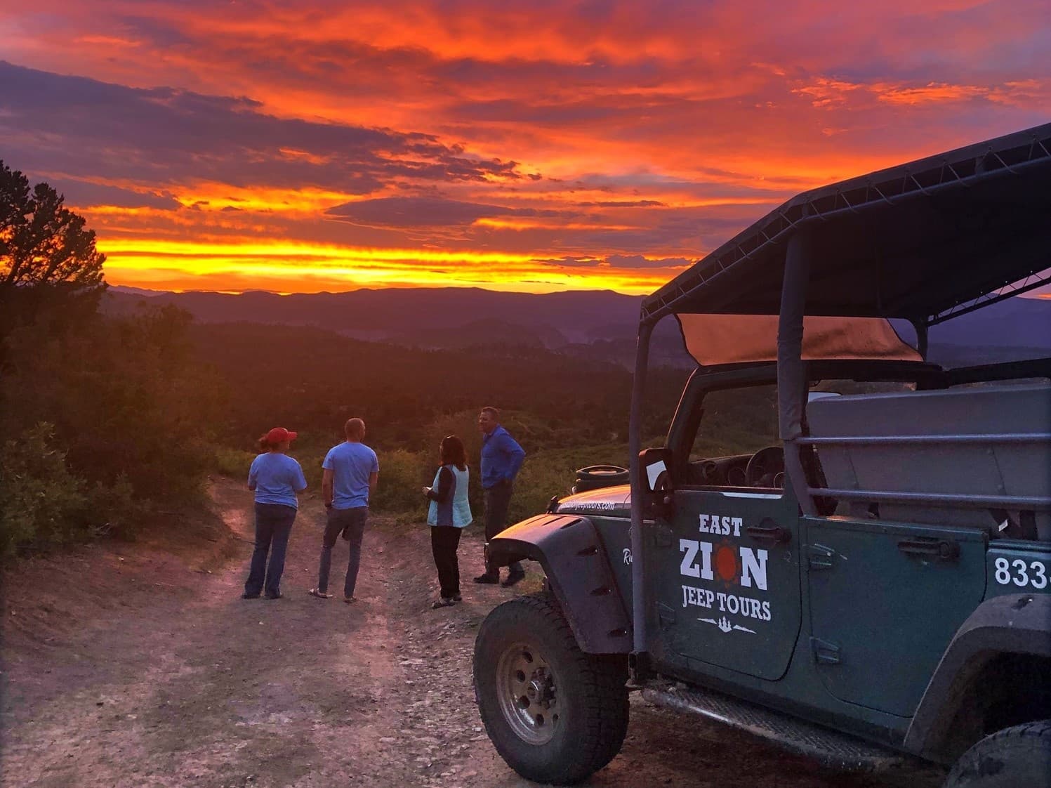 Zion Sunset Jeep Tour