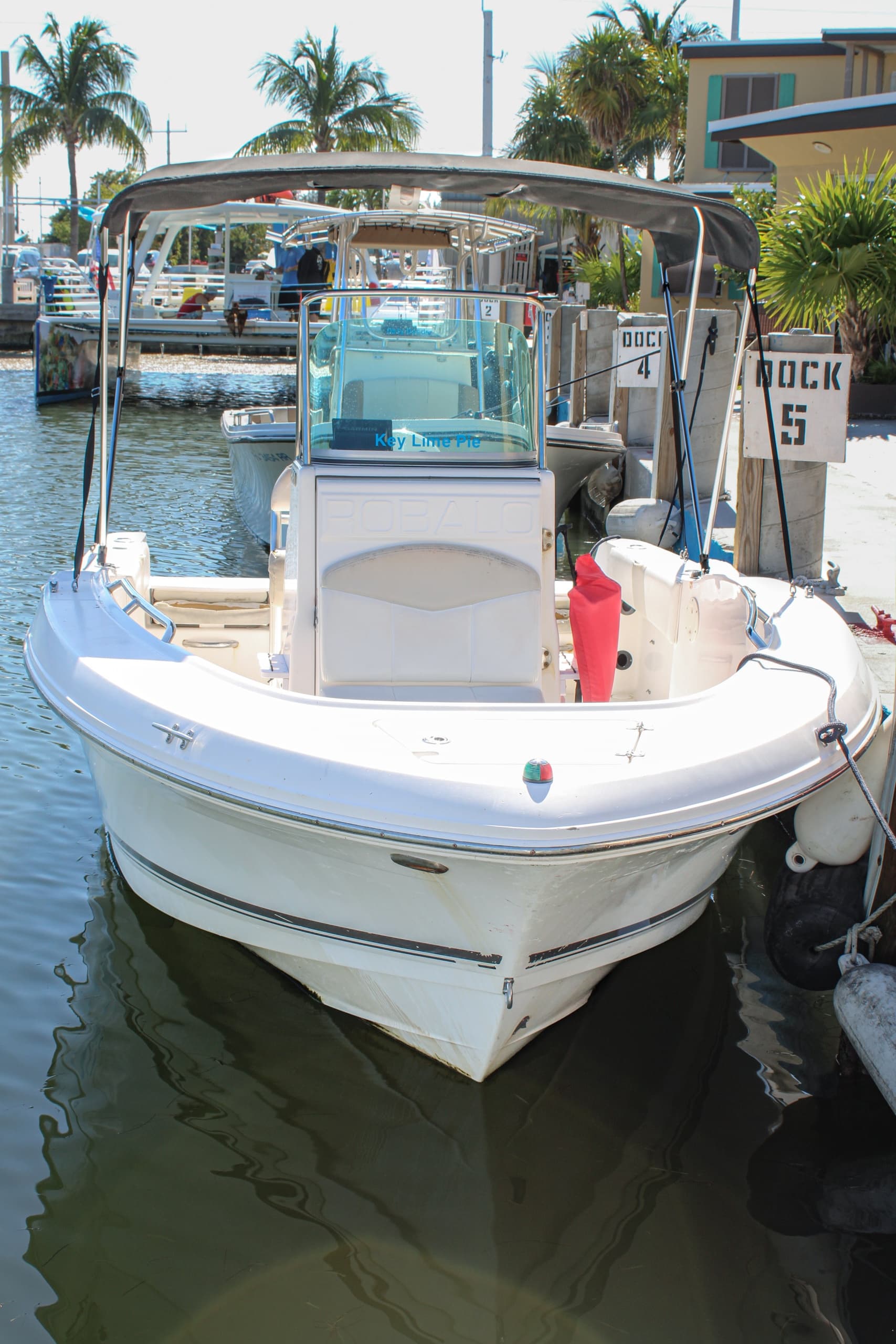 18ft. Robalo, Bimini Top, 140 HP Suzuki Four Stroke - Keylime Pie