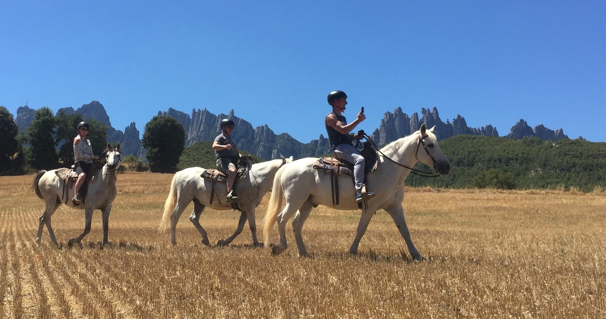 Private Tour - From Barcelona: Horseback Tour in Montserrat National Park