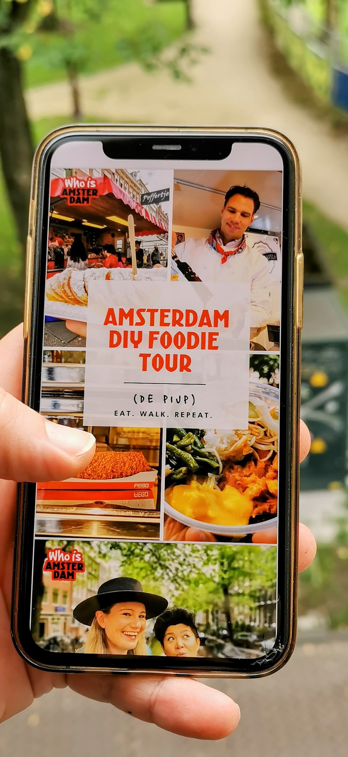 Amsterdam Self-Guided Foodie Tour - De Pijp district