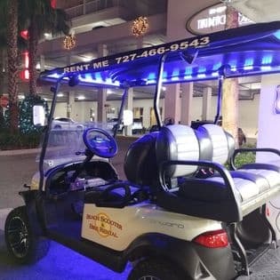 4-Passenger Gas Golf Cart Rental