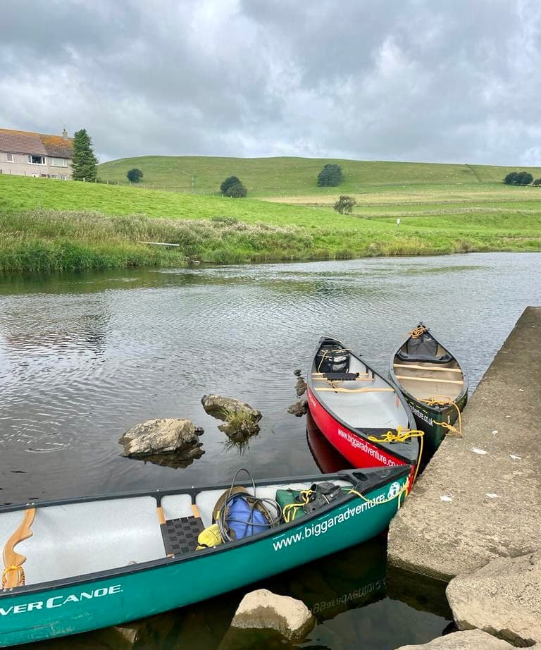 River Clyde  Canoe Biggar