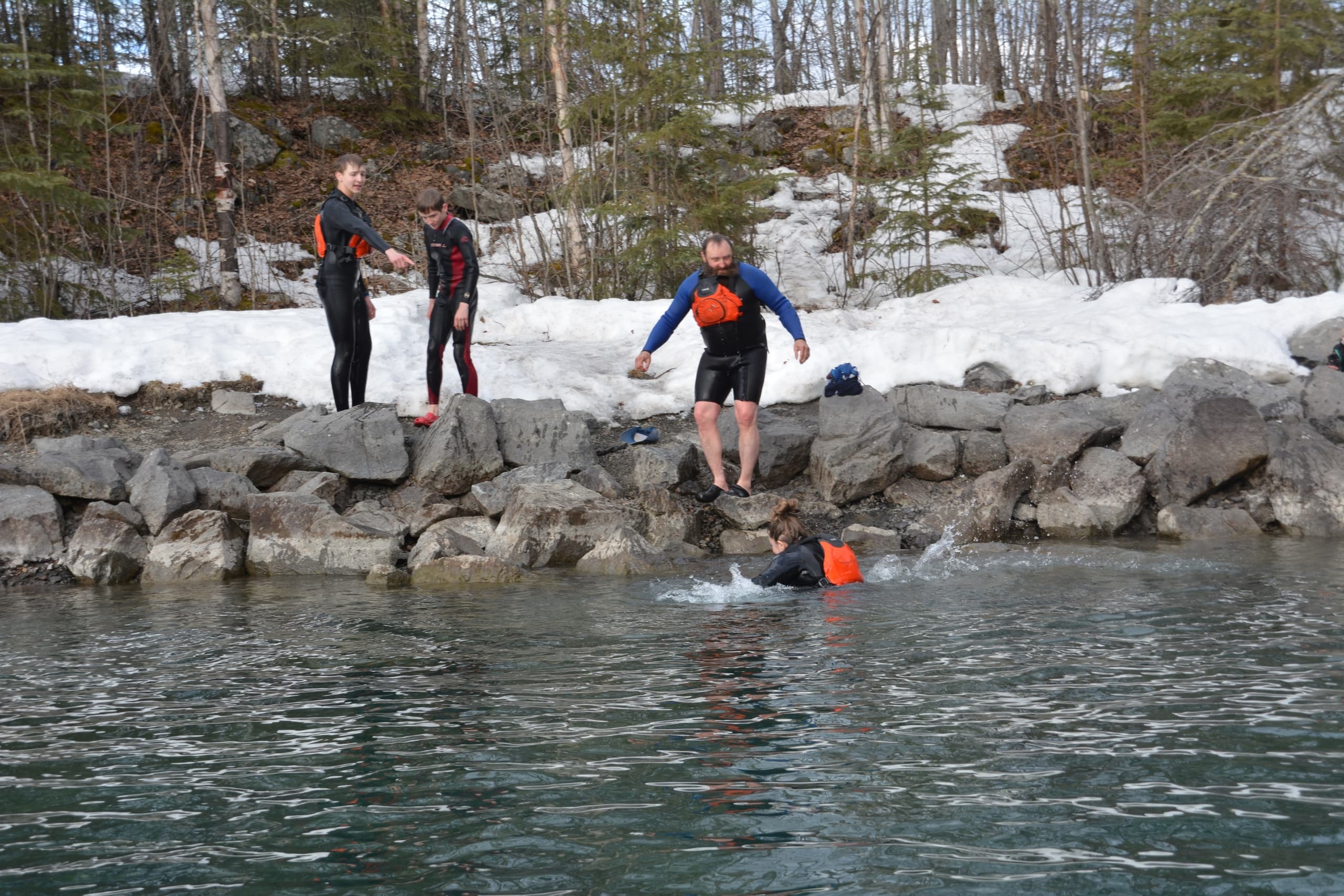 Sauna and Polar Plunge