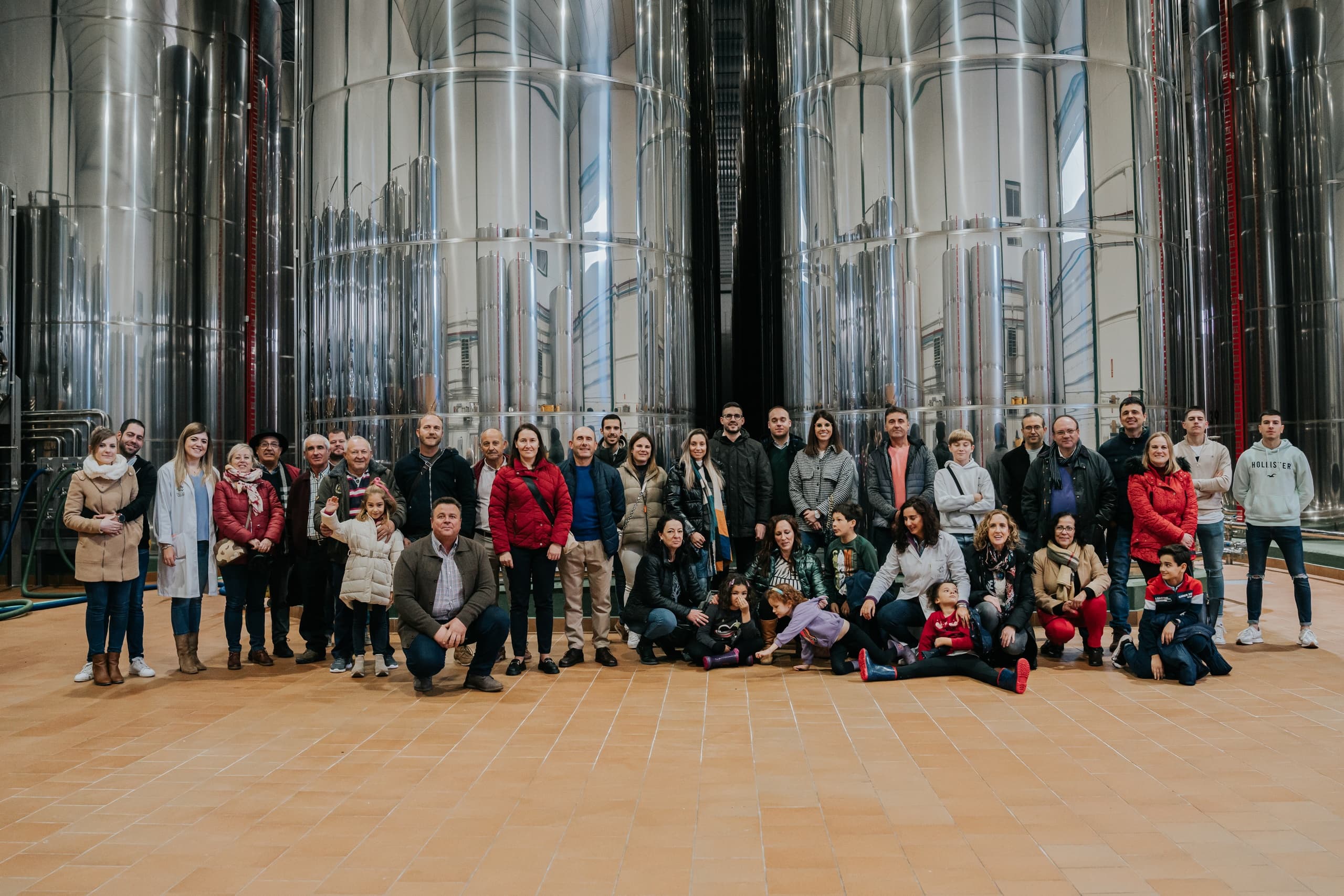 Visita a la almazara
