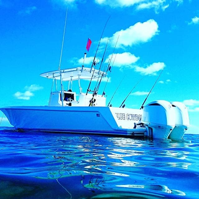 Blue Cowboy-34 Ft Contender ST-Center Console
