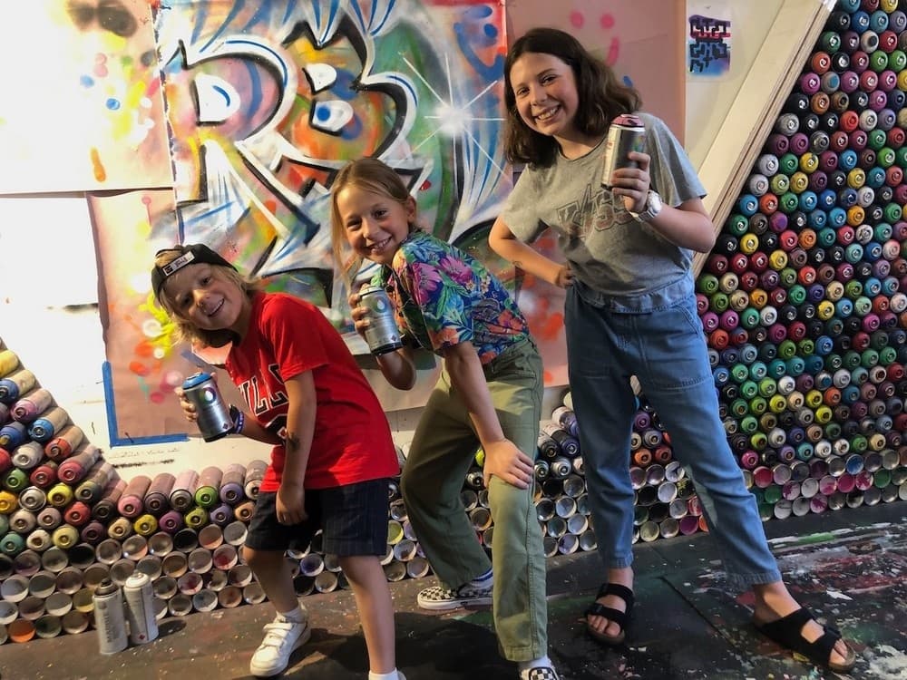 Atelier graffiti en français