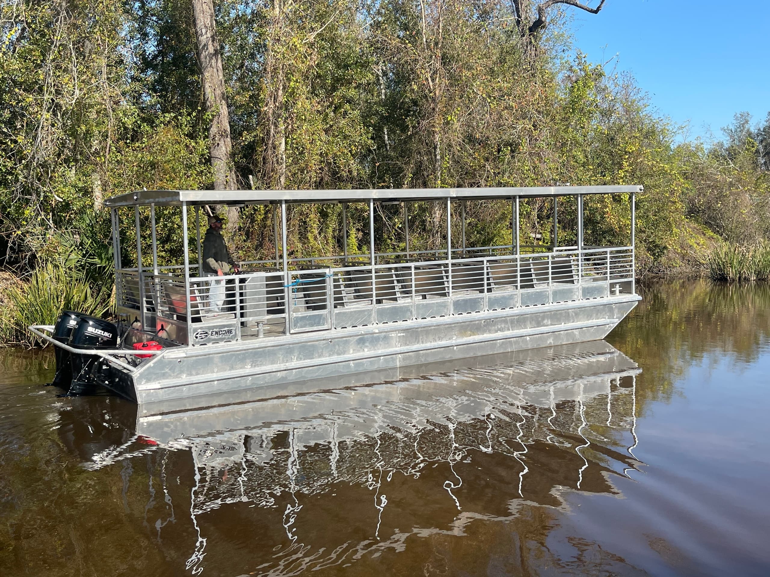 Covered Tour Boat