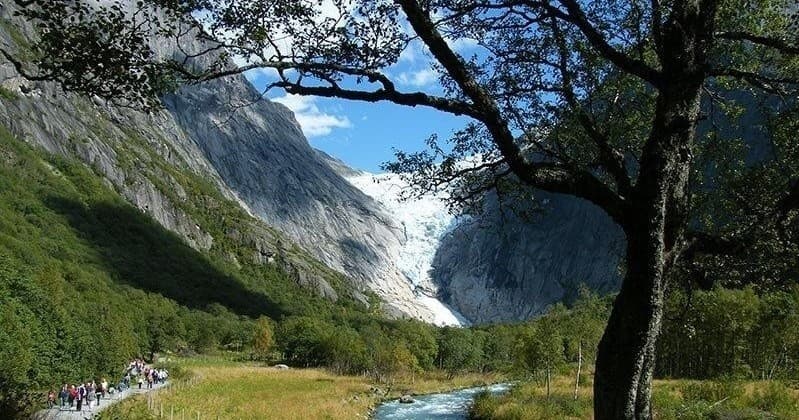 Briksdal Glacier