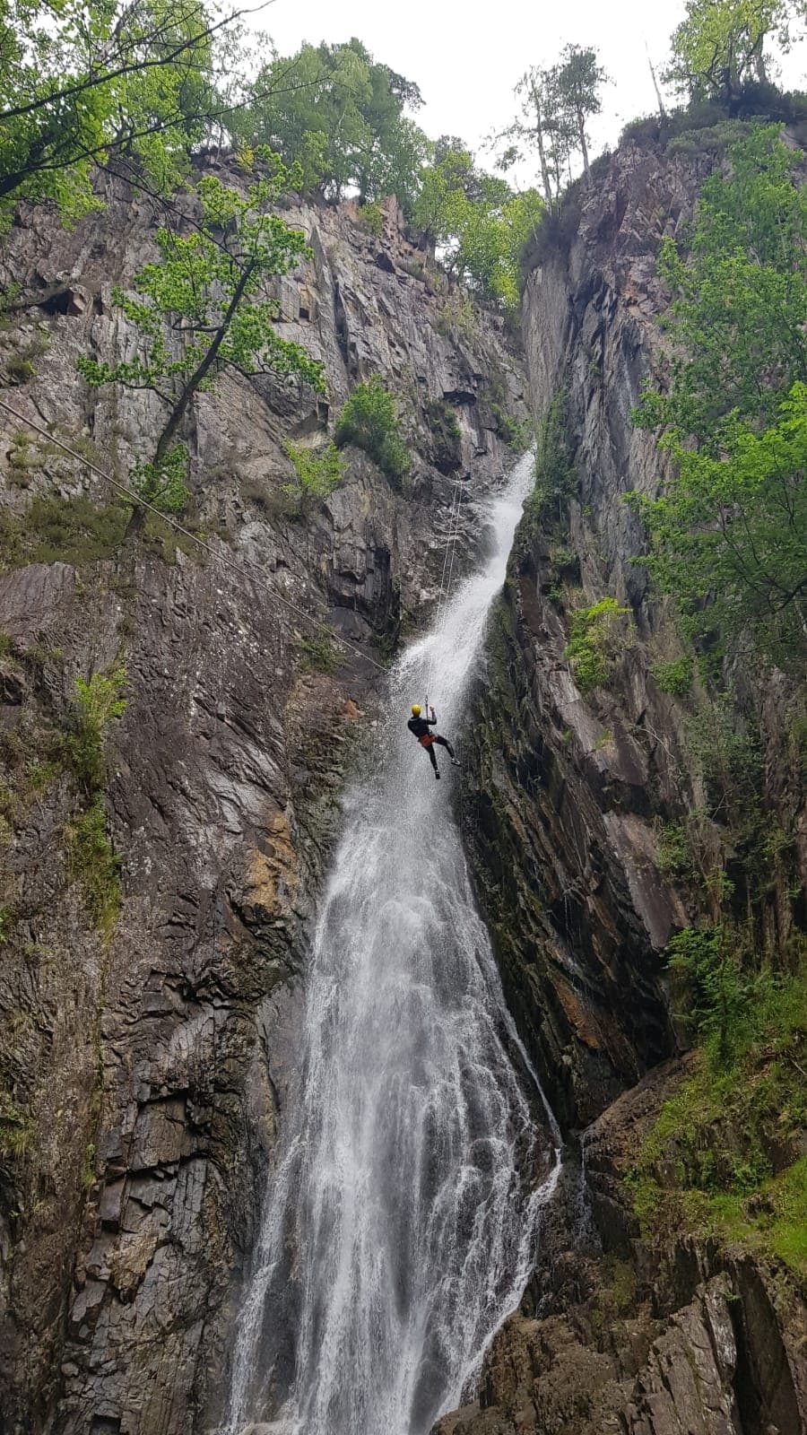 Canyoning Grey Mares Tail