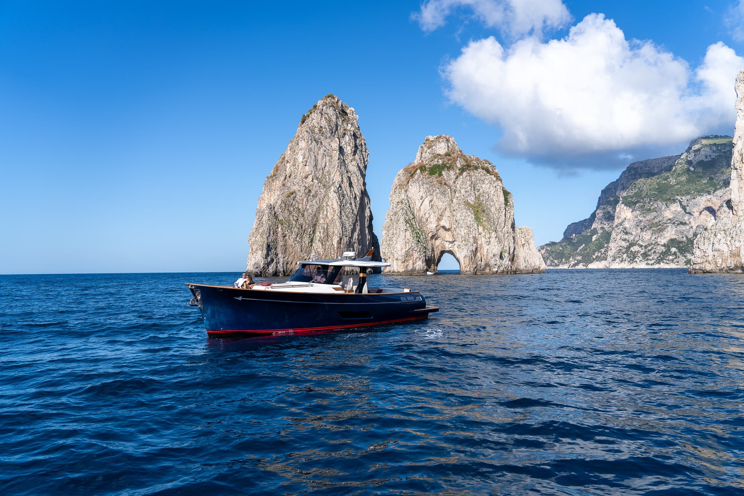 Capri private boat tour from Napoli